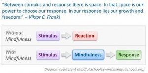 Between stimulus and response there is space. In that space is our ...