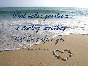 What Makes Greatness