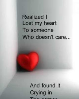 Sad Love Quotes Crying Heart