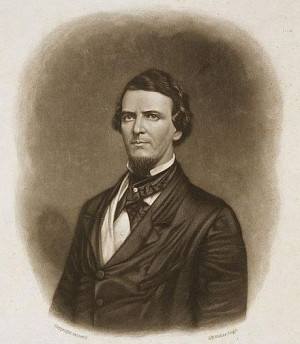 Democratic Congressman, Preston Brooks, brutally beat Charles Sumner ...