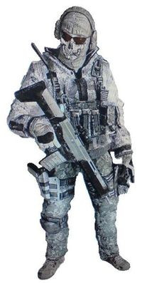 Ghost as he appeared in MW2