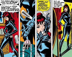 Black Widow - Natalia Romanova - Marvel Comics - Champions - 1970s