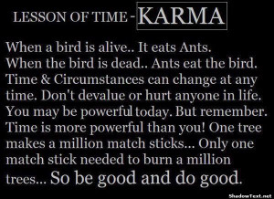 Lesson of Time - KARMA