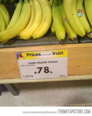 Funny photos funny bananas supermarket name