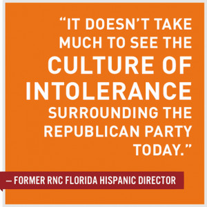 Here's what the person hired to help the GOP with Hispanic outreach ...