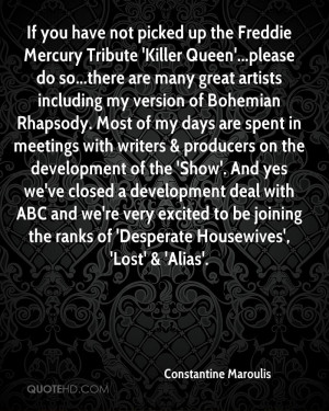 If you have not picked up the Freddie Mercury Tribute 'Killer Queen ...