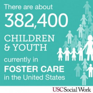... foster care system, and almost half of those are available for