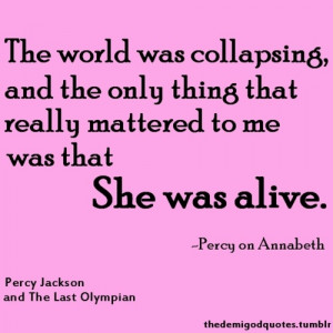 , Annabeth Percy, Last Olympian Quotes, Percabeth 3, Favorite Quotes ...