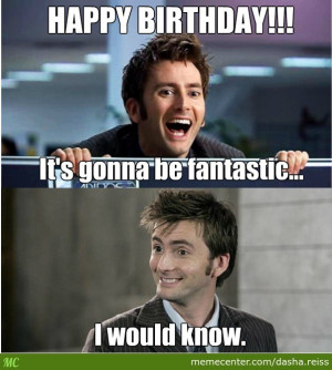 doctor who happy birthday meme