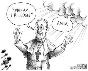Francis - English - pope, francis, judge, gay, clergy, priests, quote ...