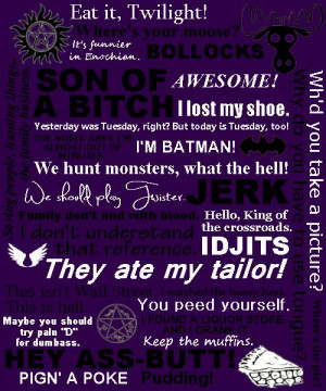 ... Quotes Supernatural, Crowley Quotes, Spn, Dean Quotes, Quotes Dean