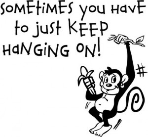 Monkey Cartoon with Friendship Quotes Wall Decals Murals for Nursery ...