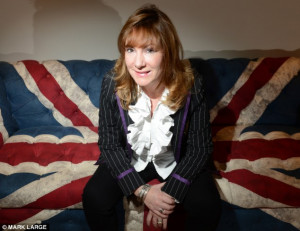 Attacking: Janice Atkinson, UKIP's press advisor who also claims '90 ...