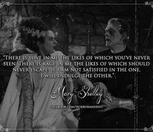 escape, frankenstein, horror, love, quotes, mary shelley