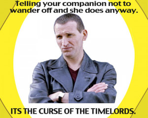 curse of the timelords #doctor who #christopher eccleston #rose tyler