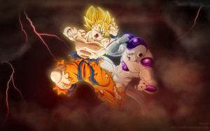 Dragon Ball Z Goku vs Frieza HD Wallpaper