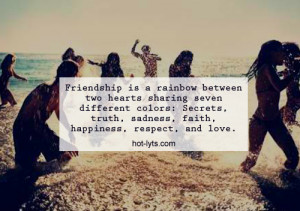 Friendship Rainbow Between