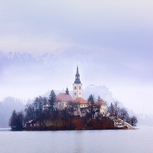 Winter Pastels,Bled, Slovenia Clouds, Favorit Place, Lakes Bled, Bled ...