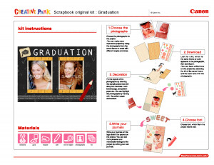Graduation Scrapbook Kit Free Printable Scrapbook Kit for Graduates by ...