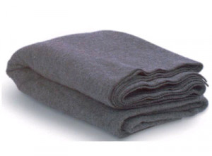 wool fire blanket wool blanket is treated for fire retardancy