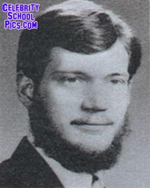 David Letterman - Celebrity School Pic