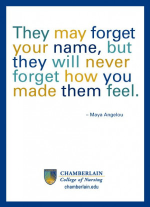 Great nursing quote.