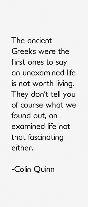 Colin Quinn Quotes & Sayings