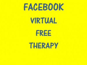 Facebook virtual free therapy quote
