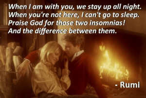 Praise God for those two insomnias!