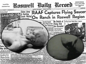 The Roswell UFO incident took place in the USA in 1947, when an ...