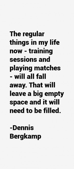 ve never seen myself as a manager. As a manager, you have to put all ...