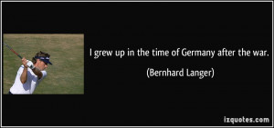 More Bernhard Langer Quotes
