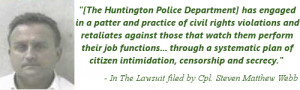 ... against the Huntington Police Department and Patrolman Richard Kern