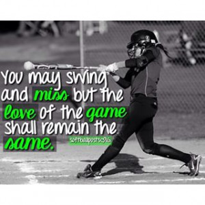 Instagram photo by softballposts - this is a really really good quote ...
