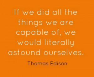 like to astound myself