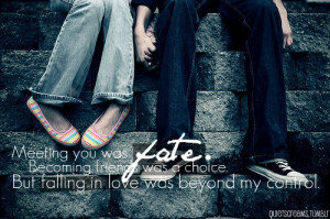 Meeting you was fate... - love Photo