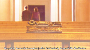 River: Everybody knows that everybody dies. But not every day. Not ...