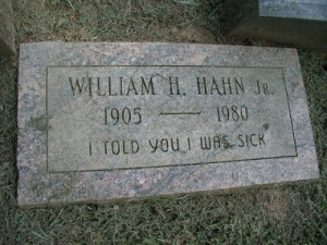 Quoted here are some of the funniest and most bizarre epitaphs I have ...