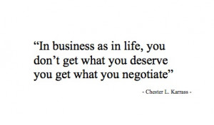 negotiation quote