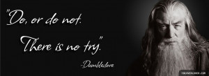 Click below to upload this Dumbledore Quote Cover!