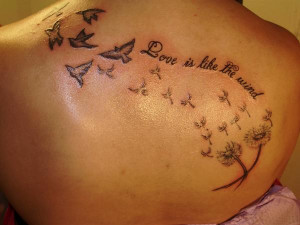 LOVE dandelion tattoos. Playing around with the idea of ... | tattoo