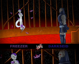 Freezer v/s Darkseid by ChrstianZ