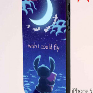 Hawaiian Culture In Stitch Peter Pan Flying Quote iPhone 5 Case More