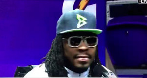 ... needing a quote from Marshawn Lynch will have an easy job today