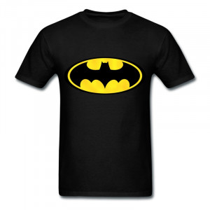 Wholesale-Slim-Fit-Men-s-T-Shirt-Batman-logo-pic3-Personalize-Quote ...