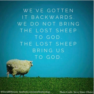 Lost sheep