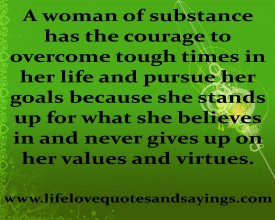 Strong Woman Quote About Life
