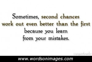 Second Chance at Love Quotes