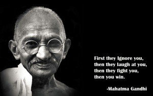 Mahatma Gandhi was so great in so many aspects that it is difficult to ...