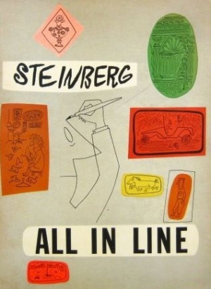 saul steinberg all in line graphic inspiration Steinberg 1945 ...